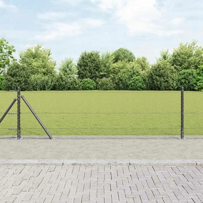 Sada plotových dílců 2 kusy Šedá Ocel, Standardní beton
