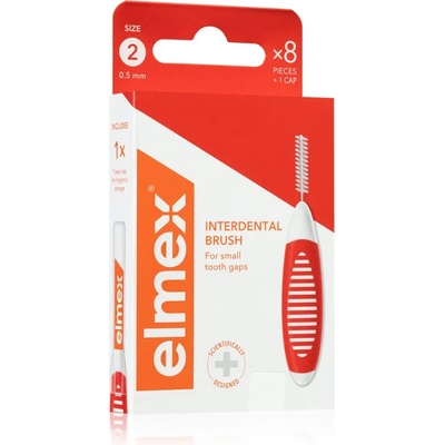 Elmex Interdental Brush четки за междузъбно пространство 0.5 mm 8 бр
