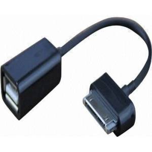 VCOM Кабел OTG Samsung M / USB AF Black - CU277-0.15m (CU277-0.15m)