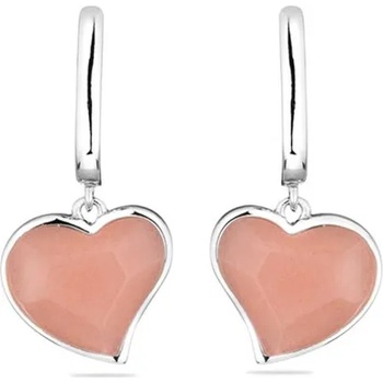 Image 1 of Swan Сребърни обици с розов корал GL1657E Swan