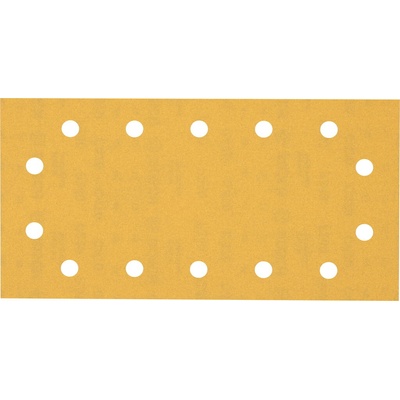 Bosch Brúsny papier EXPERT C470 so 14 otvormi pre orbitálne brúsky 115 x 230 mm, zrnitosť 240, 50 ks 2608900948