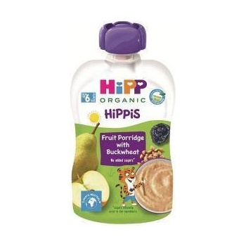 HiPP Био плодова каша HiPP, с елда, 100 гр, За бебета над 6 месеца, 9062300138273