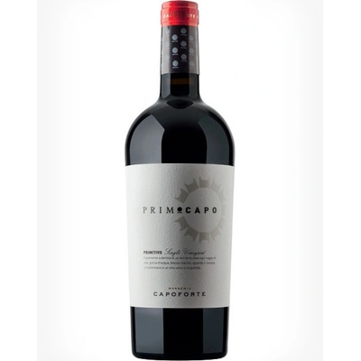Masseria Capoforte Primocapo del Salento IGT Primitivo suché červené 2018 17% 0,75 l (čistá fľaša)