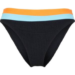 Seafolly Дамско бикини долнище Seafolly Women's Slice of Splice Spliced High Rise Bikini bottom - Black - размер 32 (EU) (150-2467-0111)