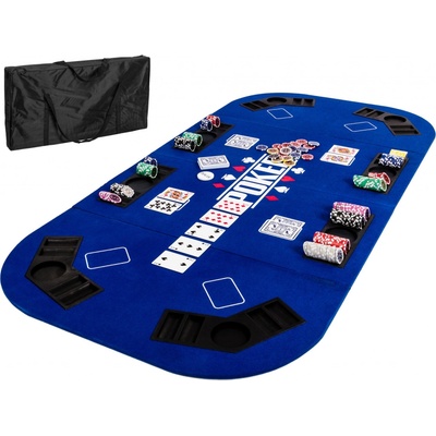 Garthen Skládací pokerová podložka zelená – Sleviste.cz