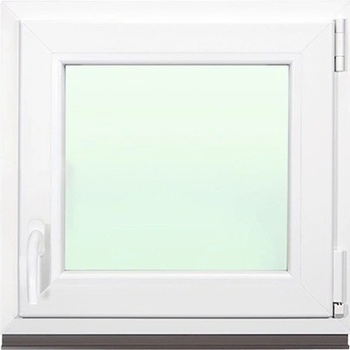 Plastové okno Aron OS1 90 x 90 cm pravé, biele