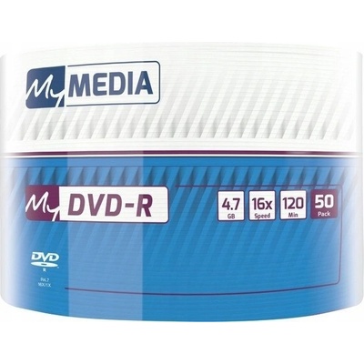 MyMedia DVD-R 4,7GB 16x, shrink, 50ks (69200) – Zboží Živě