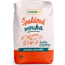 NOMINAL Špaldová mouka hladká polosvětlá 1 kg