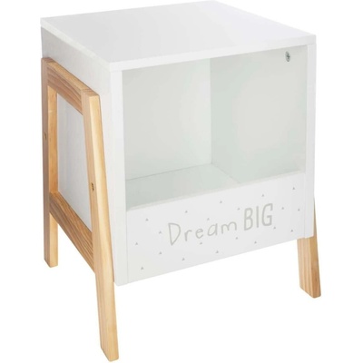 Atmosphera Créateur d'intérieur úložný box Dream Big biela 33 x 40 cm