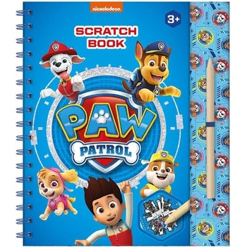 Totum Vyškrabávacie obrázky Labková patrola