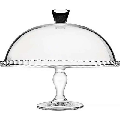 Pasabahce Servírovací stojan s poklopem Patisserie 32 cm