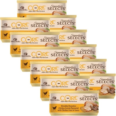 Wellness Core Signature Selects Chicken & Chicken Liver 12 x 79 g