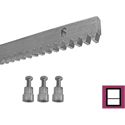 EKOfence Hrebeň INOX, 30x8mm, L1m, max 1900kg 8391