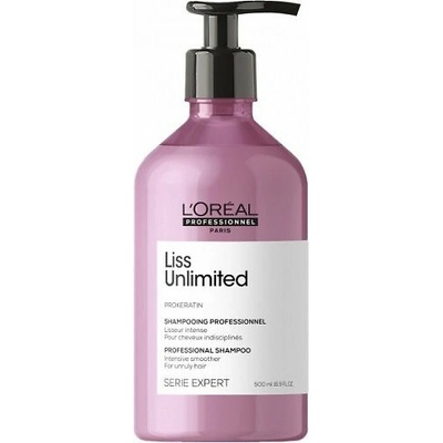 L'Oreal Professionnel Serie Expert Liss Unlimited Shampoo intenzívny uhladzujúci šampón na nepoddajné vlasy 500 ml