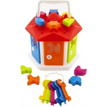 Teddies Пластмасова къщичка с ключове с животни