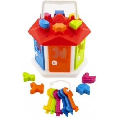 Teddies Пластмасова къщичка с ключове с животни