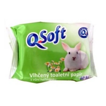 Q Soft Q-Soft влажна тоалетна хартия лайка