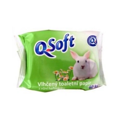 Q Soft Q-Soft влажна тоалетна хартия лайка