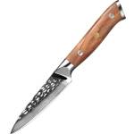 HARAHU Дамаски кухненски нож ZA-37474 - Paring / Кафяв KP37474