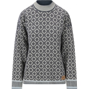 Dale of Norway Дамски вълнен пуловер Dale of Norway Women's Langøy Sweater Merino jumper - Marine / Offwhite (105-7822-0213)