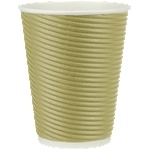 Horecano HORECANO-Чаша хартиена Ø8.7xh11cm 420ml 25бр БЕЖОВА ЛУКС (232189-1) (HC-981796) (01981796)