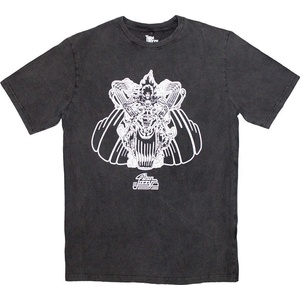Thin Lizzy Rocker Stone Wash Charcoal Grey L Риза (TLSTNW17MC03)