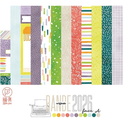HA.PI Little Fox Sada scrapbookových papírů 12" - Bande Originale 2026