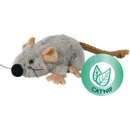 Trixie Plyšová myška šedá s catnipem 7 cm
