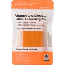 Carbon Theory Facial Cleansing Bar Vitamin C & Caffeine čistiace mydlo na tvár s vitamínom C Orange 100 g