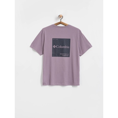 Columbia CSC Logo Back shale purple/boxy brand
