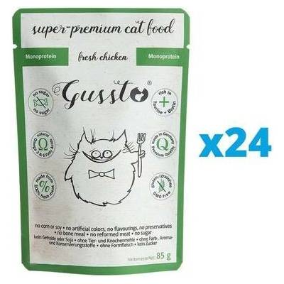 Gussto Cat Fresh Chicken 24 x 85 g