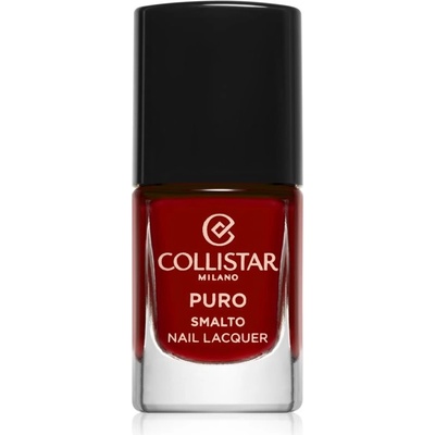 Collistar Puro Long-Lasting Nail Lacquer lak na nechty 111 Rosso Milano 10 ml