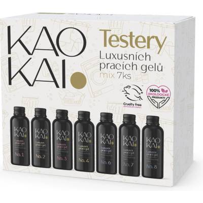 Kao Kai Testni to... Prací gel z Marseillského mýdla SADA 7 ks