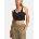 Under Armour Дамско потник Under Armour UA Rival Rib Baby Tank Under Armour | Cheren | ЖЕНИ | L