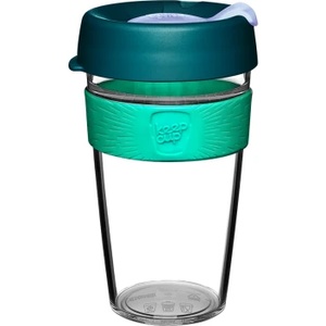 KeepCup Clear - 454, Green Eventide (CCEVEN16)