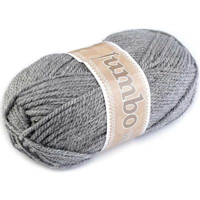 Pletací příze Jumbo 100 g Varianta: 7 (908) šedá paloma, Balení: 1 ks 40183/72741/179675