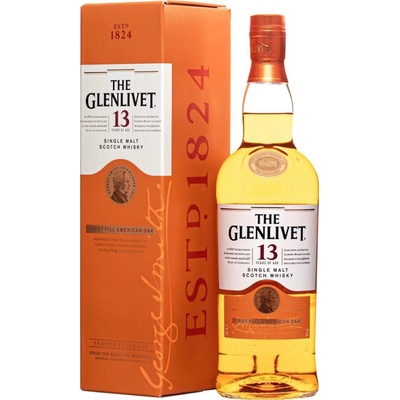 The Glenlivet First Fill American Oak 13y 40% 0,7 l (kartón)