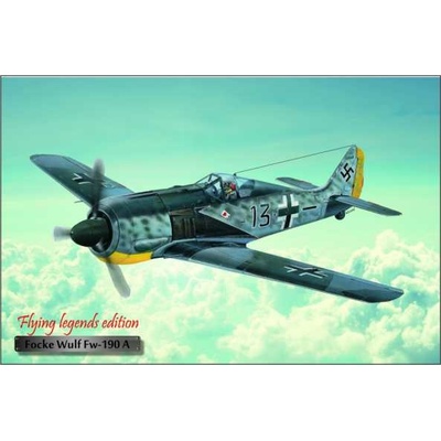 Lietadlo Saab Focke Wulf Fw-190 A - ceduľa 29cm x 20cm Plechová tabuľa