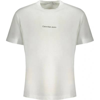 Calvin Klein tričko s krátkým rukávem bílá