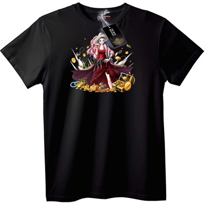 NOONEBRAND Тениска One Piece Перона съкровище - 3XL, Black