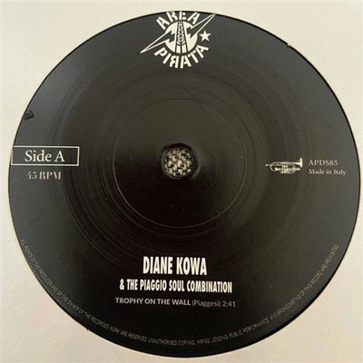 Diane Kowa & The Piaggio So... & The Piaggio Soul Combination - Trophy on the Wall LP