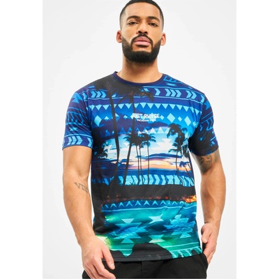 Urban Classics Тениска Just Rhyse Palm Coast T-Shirt blue XXLUB-JRTS620-00064 - Тъмносив, размер XL