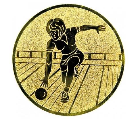 Emblém E156 Bowling žena