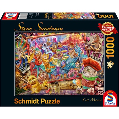 SCHMIDT Kočičí mánie 1000 dílků