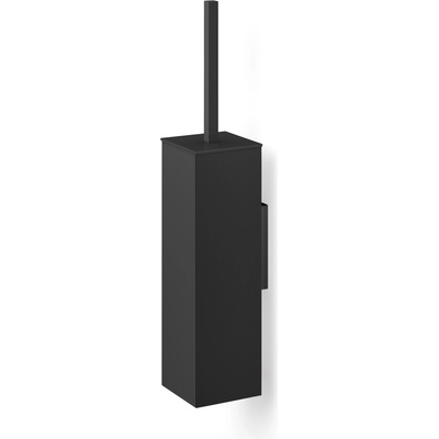 ZACK Четка за тоалетна Carvo квадратна висяща черна (40510)