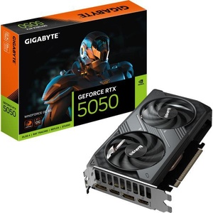 GIGABYTE GeForce RTX 5050 WINDFORCE OC 8GB GDDR6 128bit (GV-N5050WF2OC-8GD) Видео карти