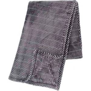 Tiseco Home Studio Сиво одеяло от микрофлис на райета, 130 x 180 cm - Tiseco Home Studio (3297STRIPE)