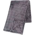 Tiseco Home Studio Сиво одеяло от микрофлис на райета, 130 x 180 cm - Tiseco Home Studio (3297STRIPE)