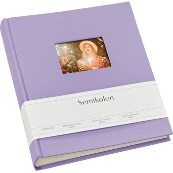 Semikolon Classic Finestra албум за снимки, среден, лилав (369969)