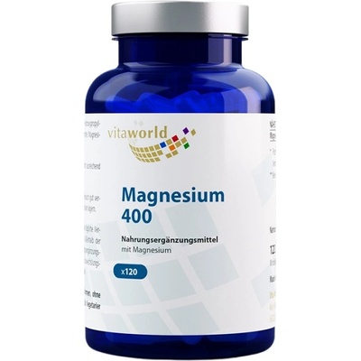 vitaworld Magnesium 400 | as Magnesium Oxide [120 капсули]